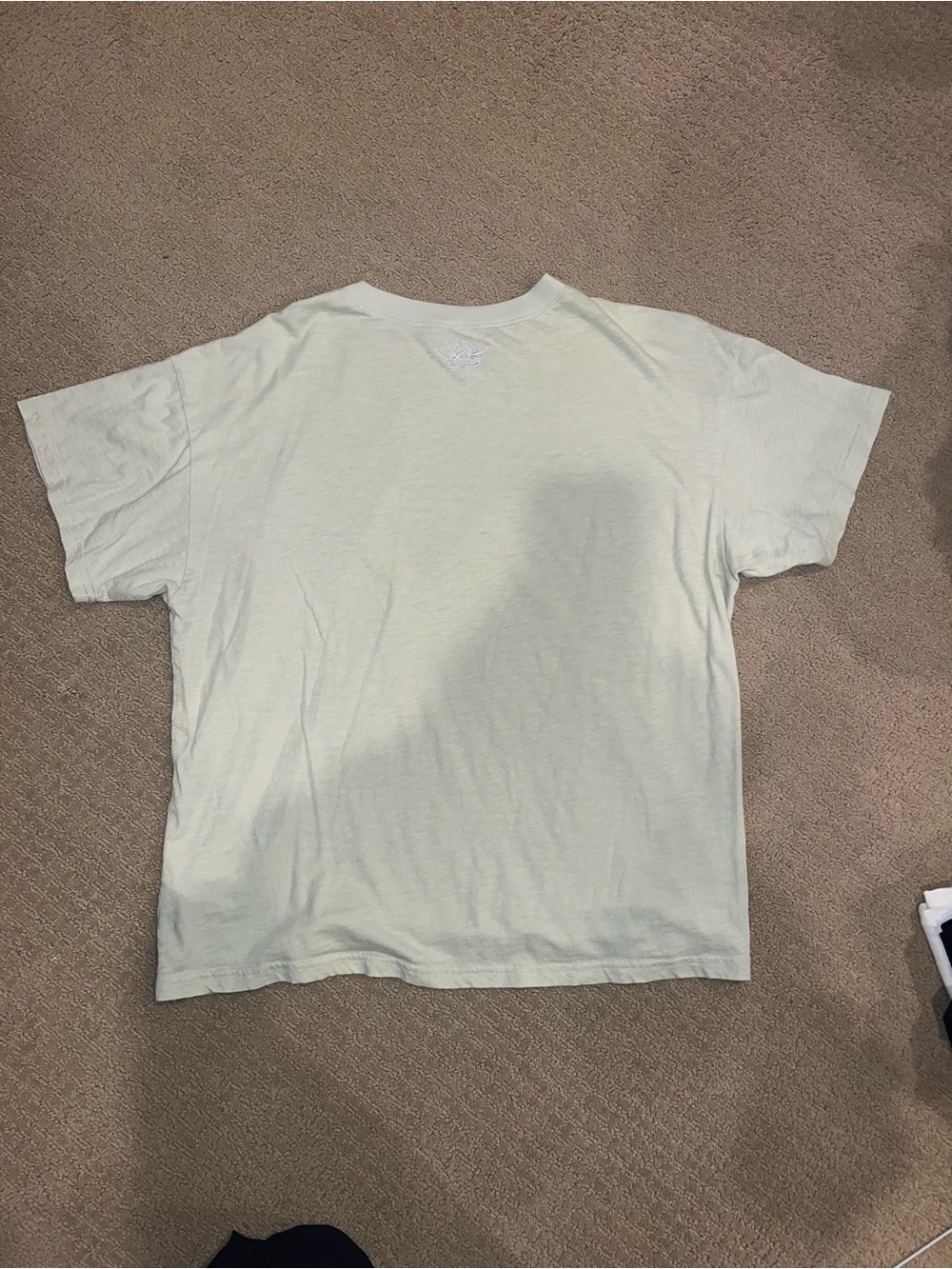Boys Lie Light Sage Tee with Red Heart Logo - Picture 2 of 6